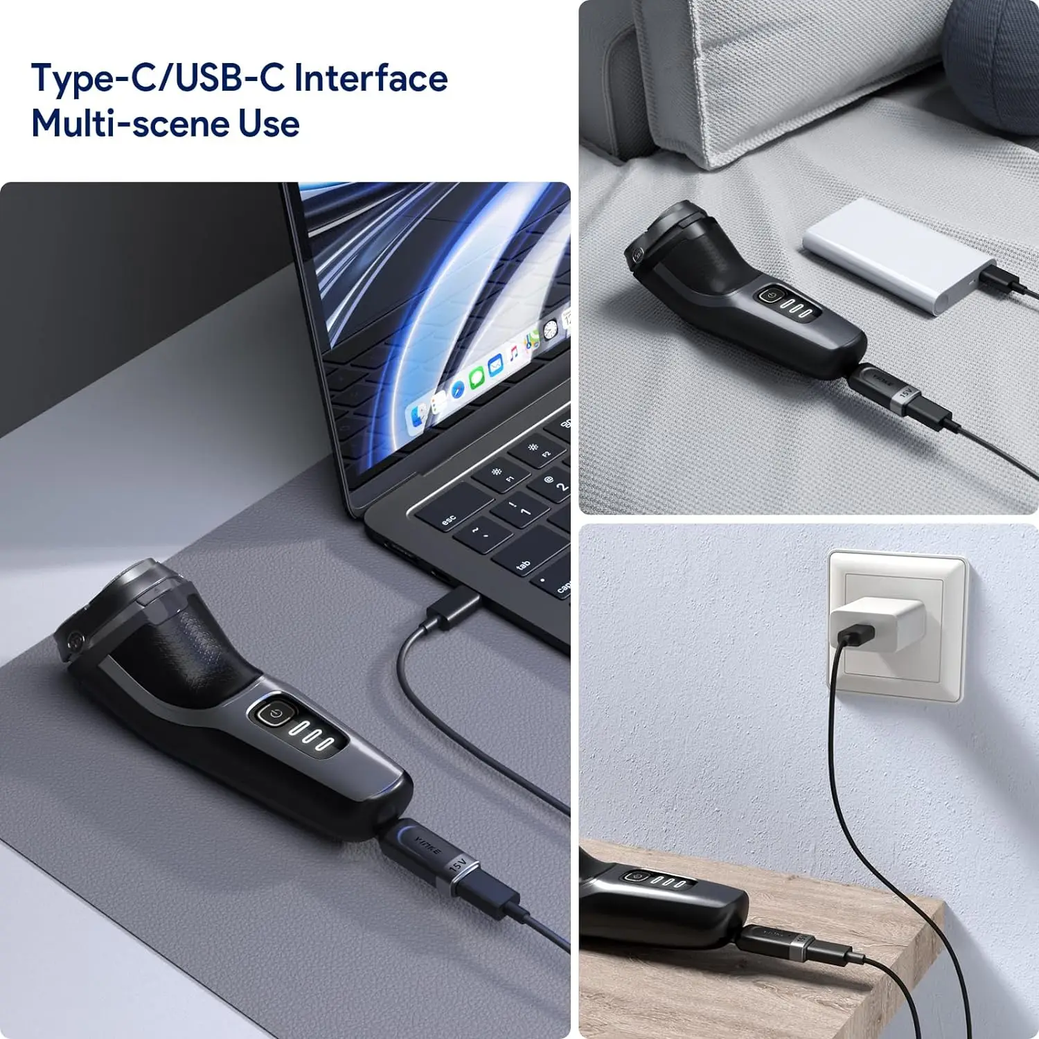 Yinke 15v hq8505 type-c адаптер - Фотография_5