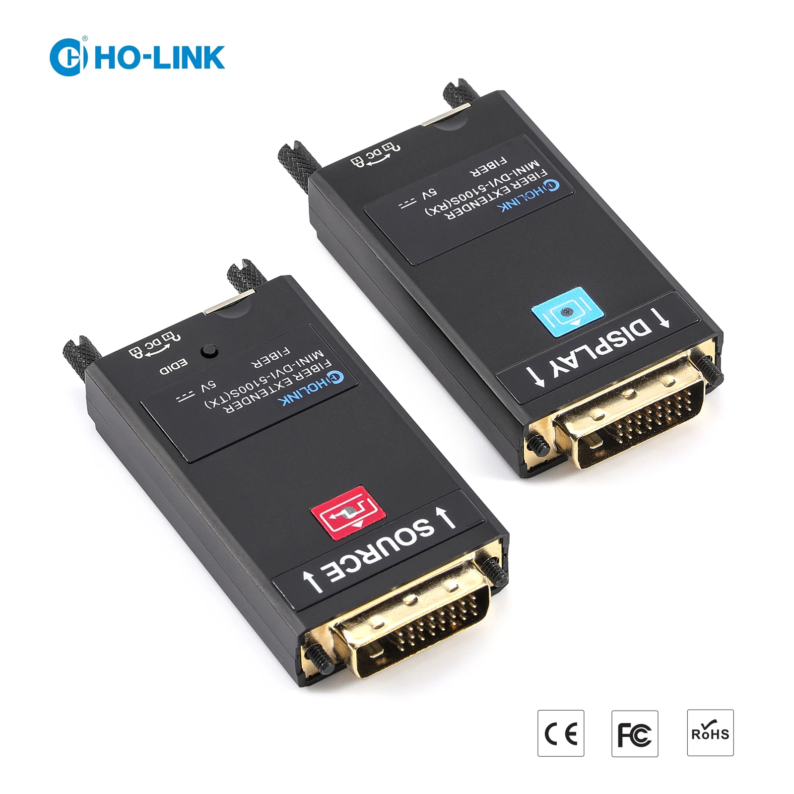 Оптоволоконный удлинитель dvi