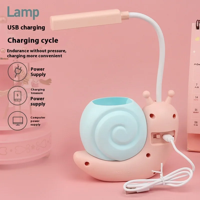 Мультяшная креативная обучающая настольная лампа - Фотография_4