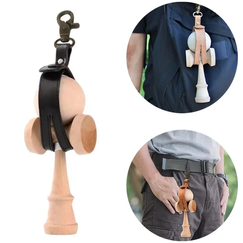 Раскрашенная трещинами игрушка-кендама - Фотография_5