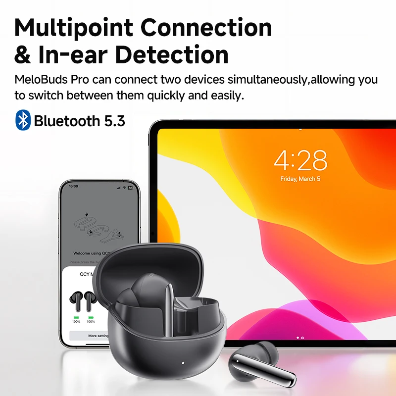 Qcy melobuds pro anc bluetooth 5 - Фотография_5
