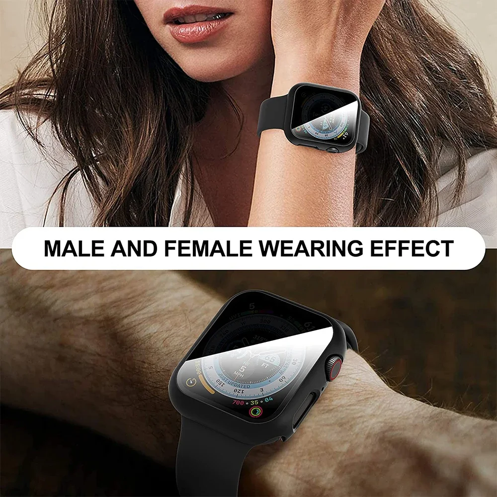 Защитное стекло + чехол для apple watch 45 мм - Фотография_5