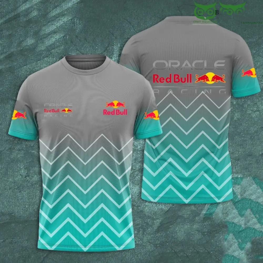 Мужской и женский летний гоночный костюм red bull - Фотография_4