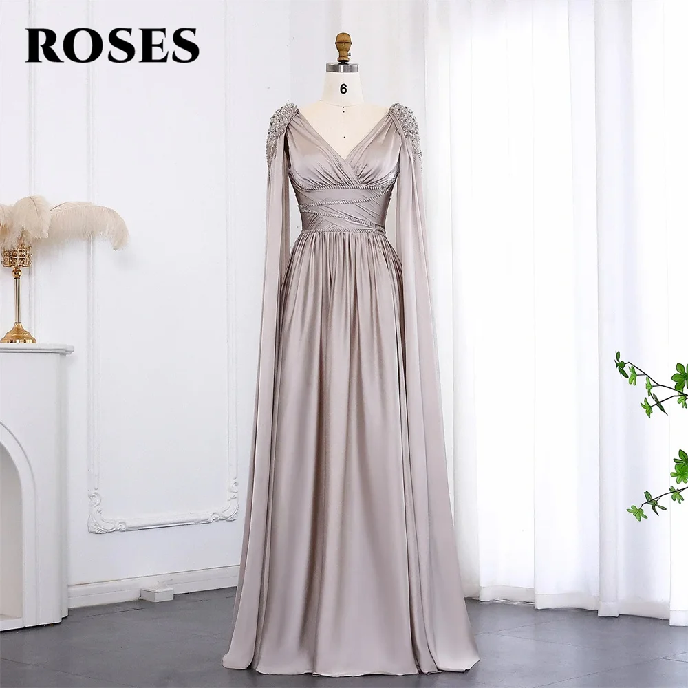 Roses синее элегантное платье для