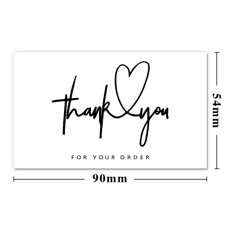 Свадебные открытки с надписью «thank - Фотография_2