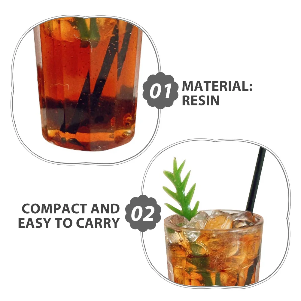 Мини-смола, кофейные чашки для латте - Фотография_5