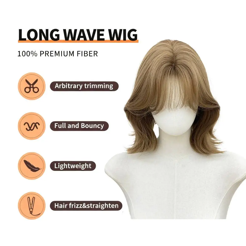 Пепельно-коричневый боб синтетический - Фотография_5