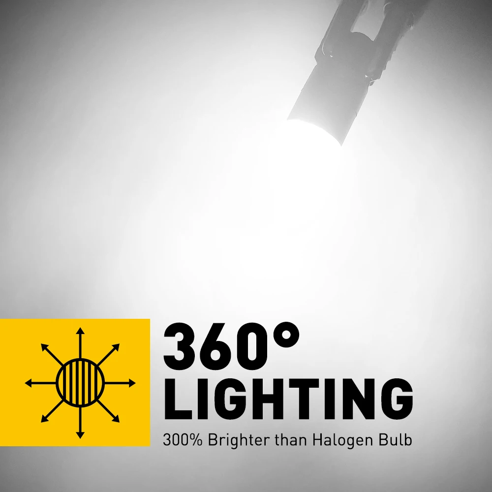 T10 led canbus w5w светодиодная - Фотография_5