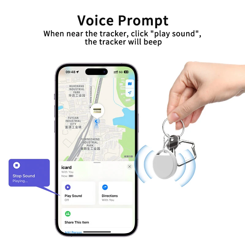 Gps-трекер xiaomi airtag apple - Фотография_3