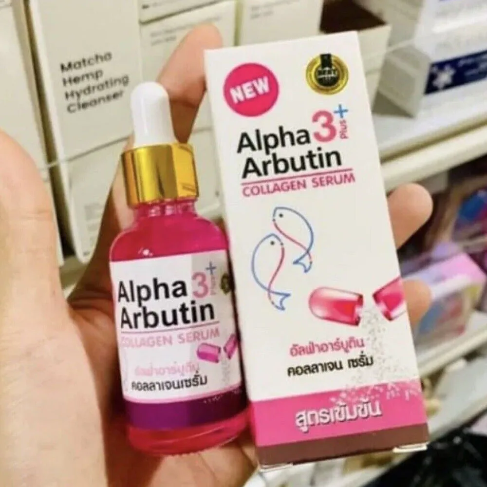 Коллагеновая бутылка alpha arbutin 3 plus