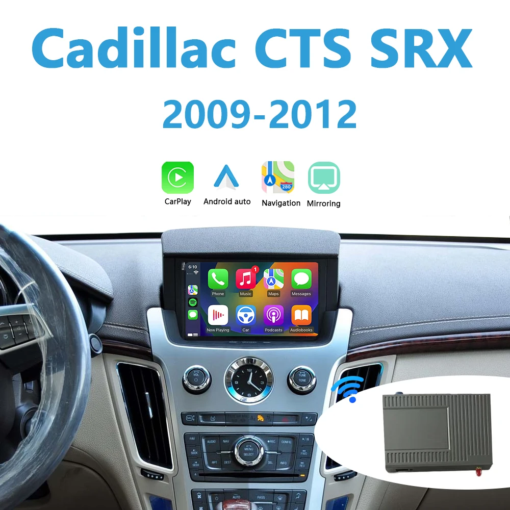 Беспроводной carplay для cadillac cts srx 2009-2012