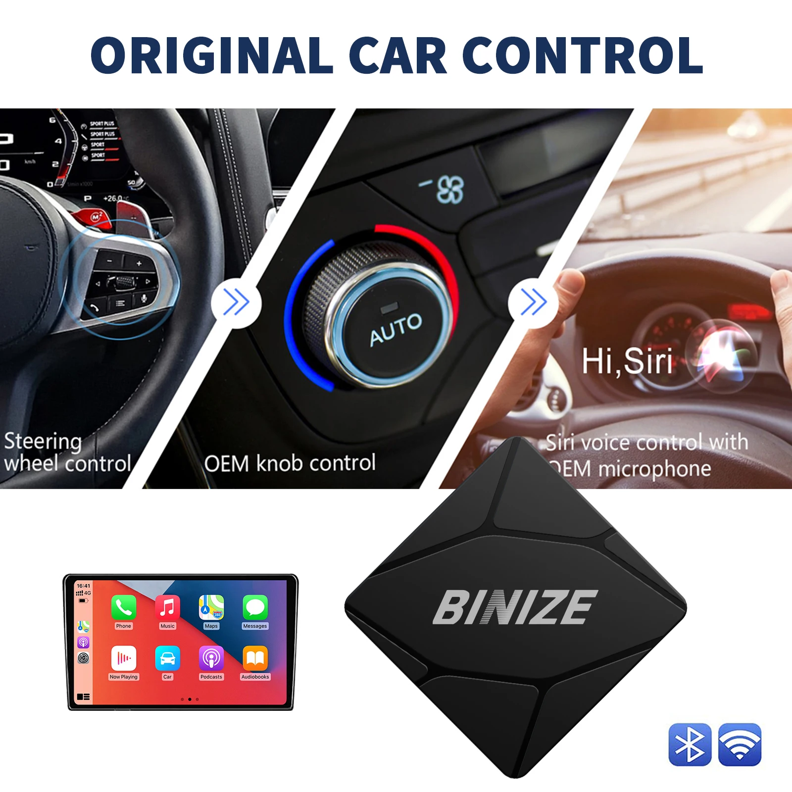 Binize 2 в 1 беспроводной адаптер - Фотография_4