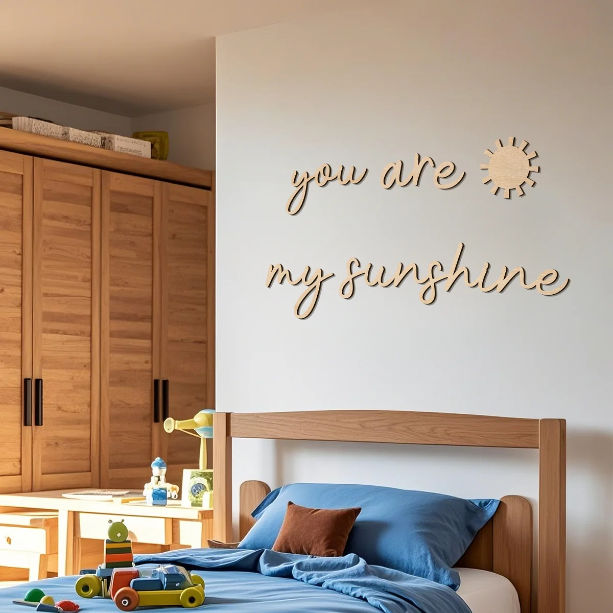 Деревянная вывеска you are my sunshine - Фотография_6