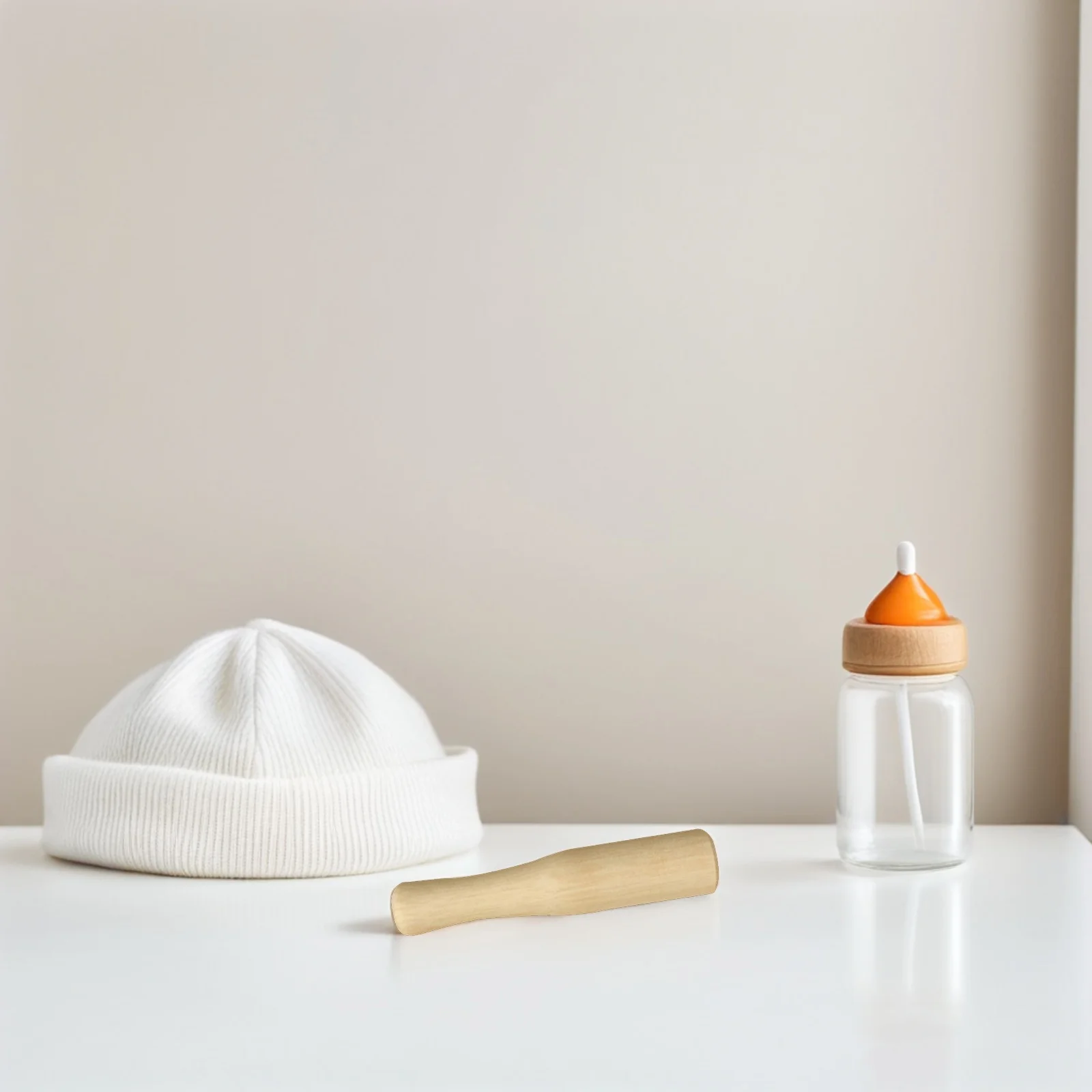 Мадлер из настоящего дерева с длинной ручкой - Фотография_5