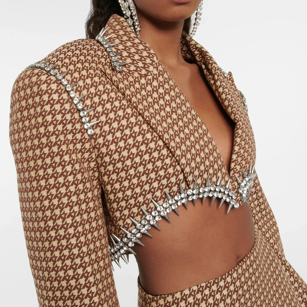 Twotwinstyle однотонный комплект из двух предметов для женщин - Фотография_3