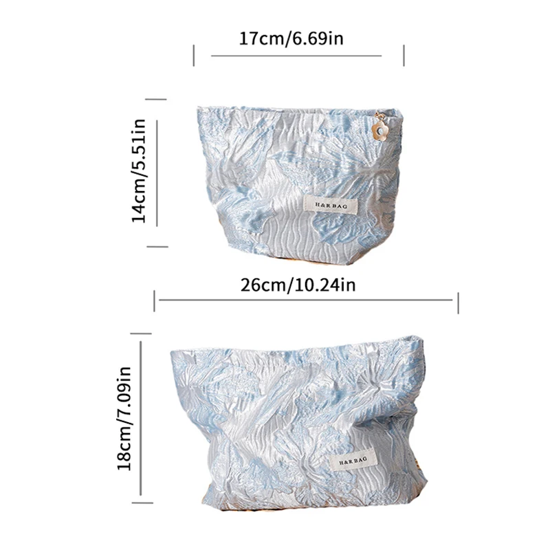 Новая мини-женская косметичка с цветком - Фотография_6