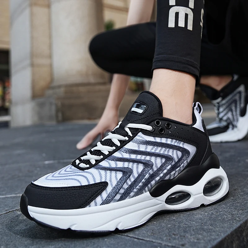 Профессиональные женские дышащие кроссовки со шнуровкой - Фотография_6