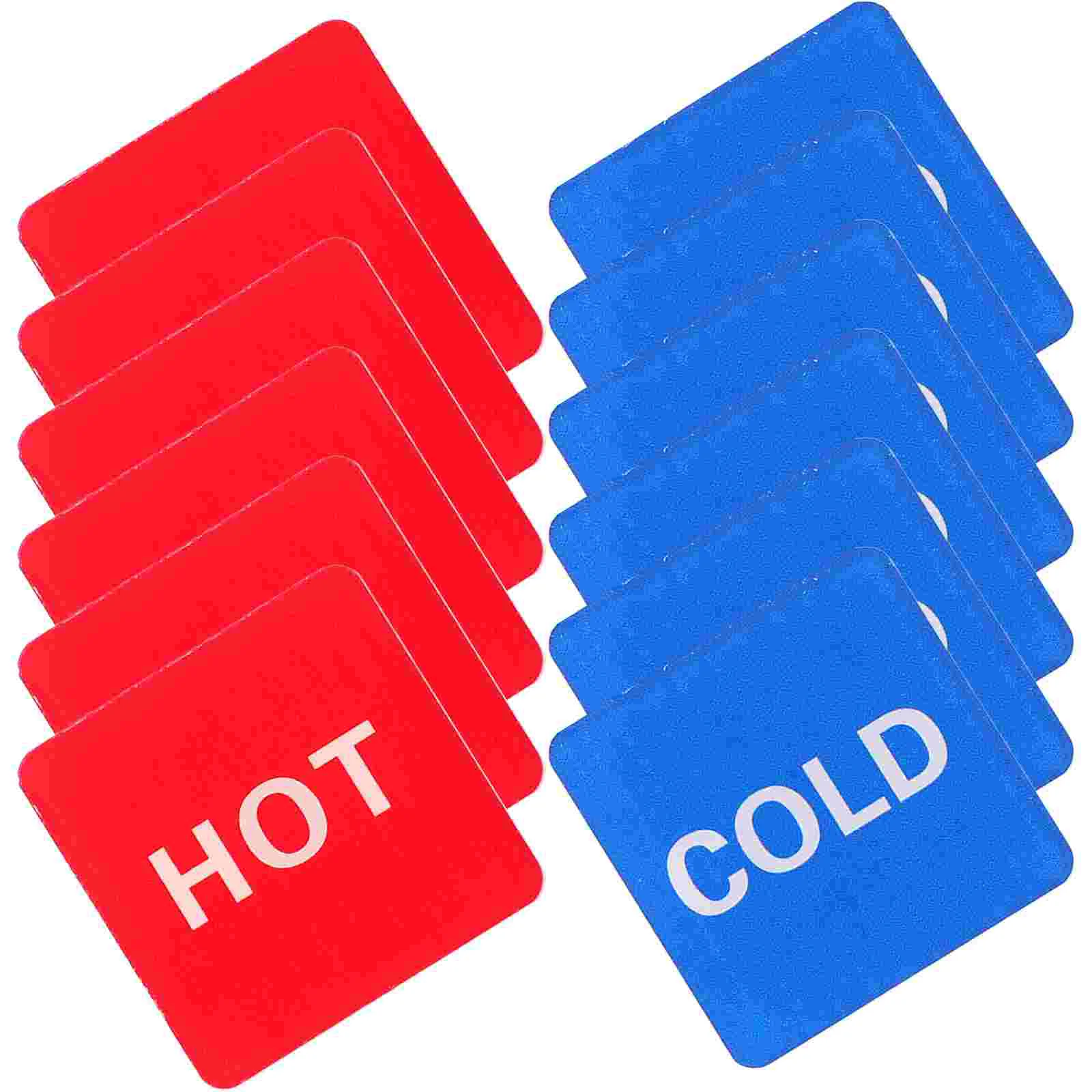 6 пар знаков горячей и холодной воды - Фотография_4