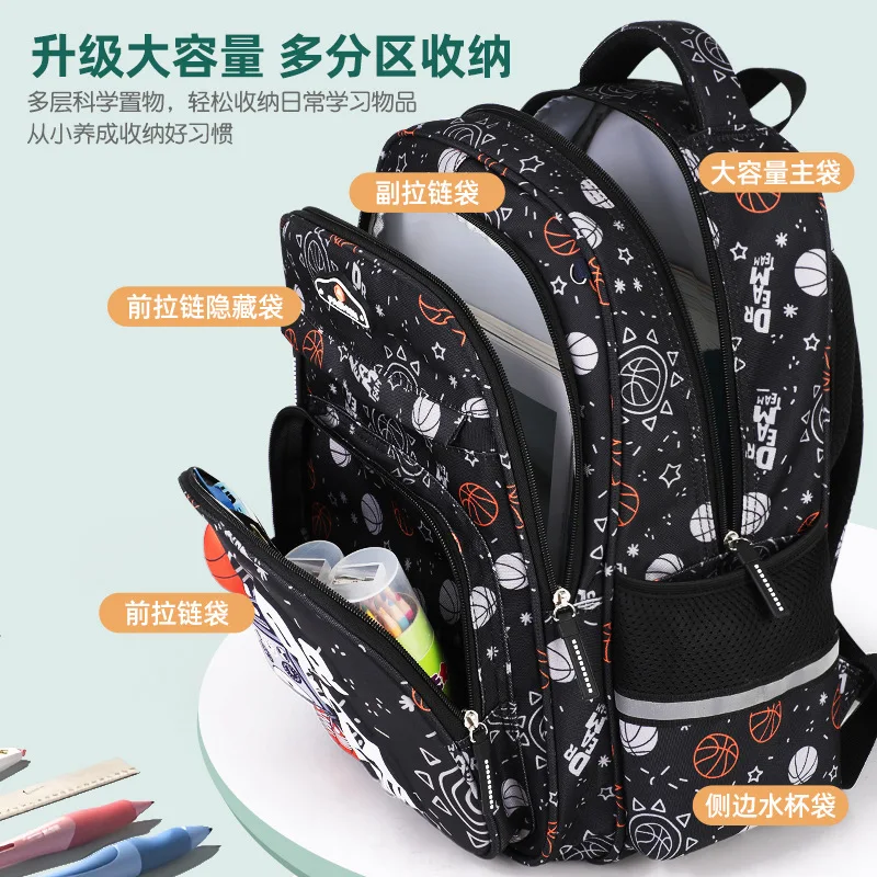 Новый мультяшный 3d футбольный детский школьный рюкзак - Фотография_4