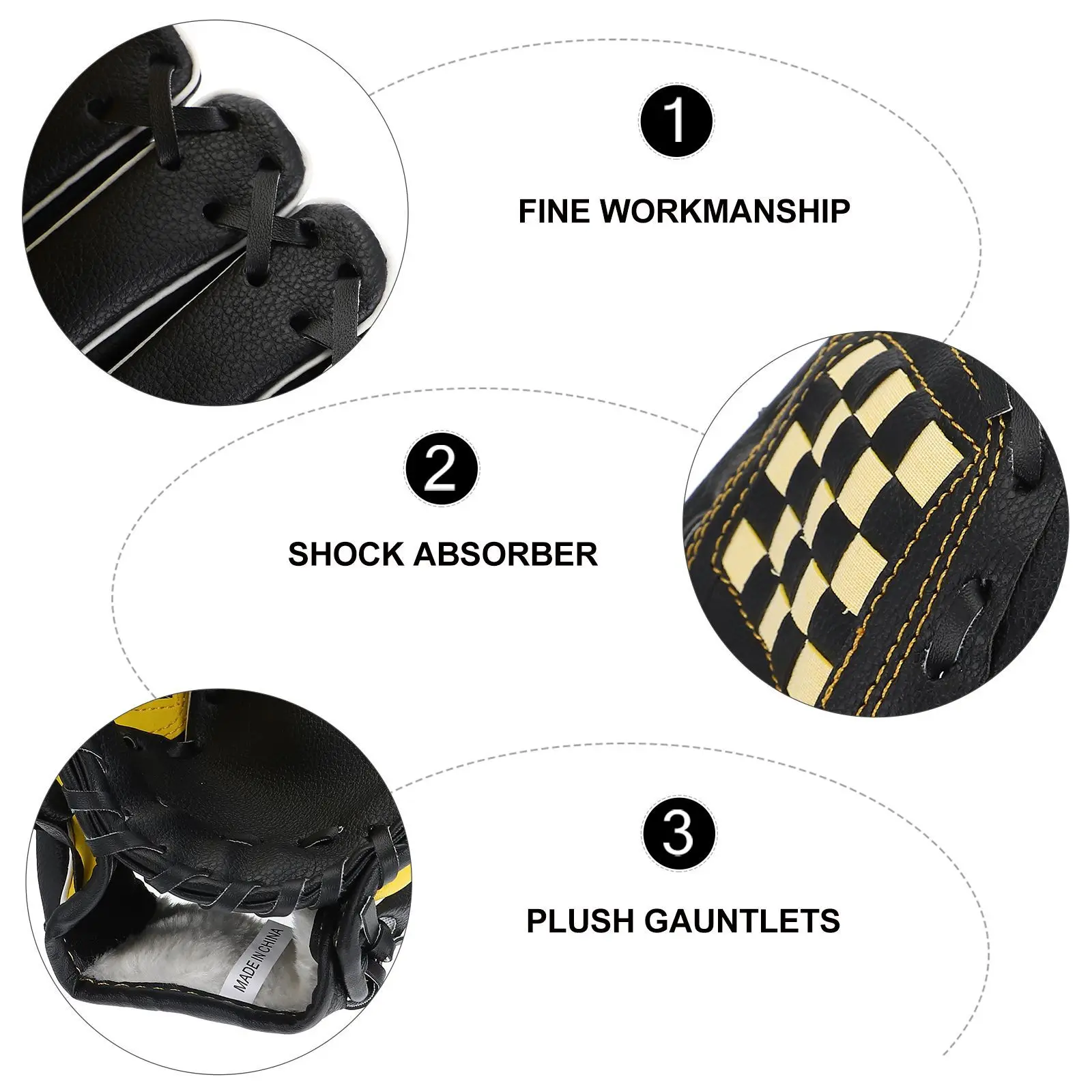 Бейсбольные перчатки перчатки для - Фотография_2