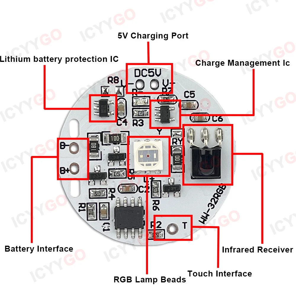 5 в с сенсорной зарядкой - Фотография_2