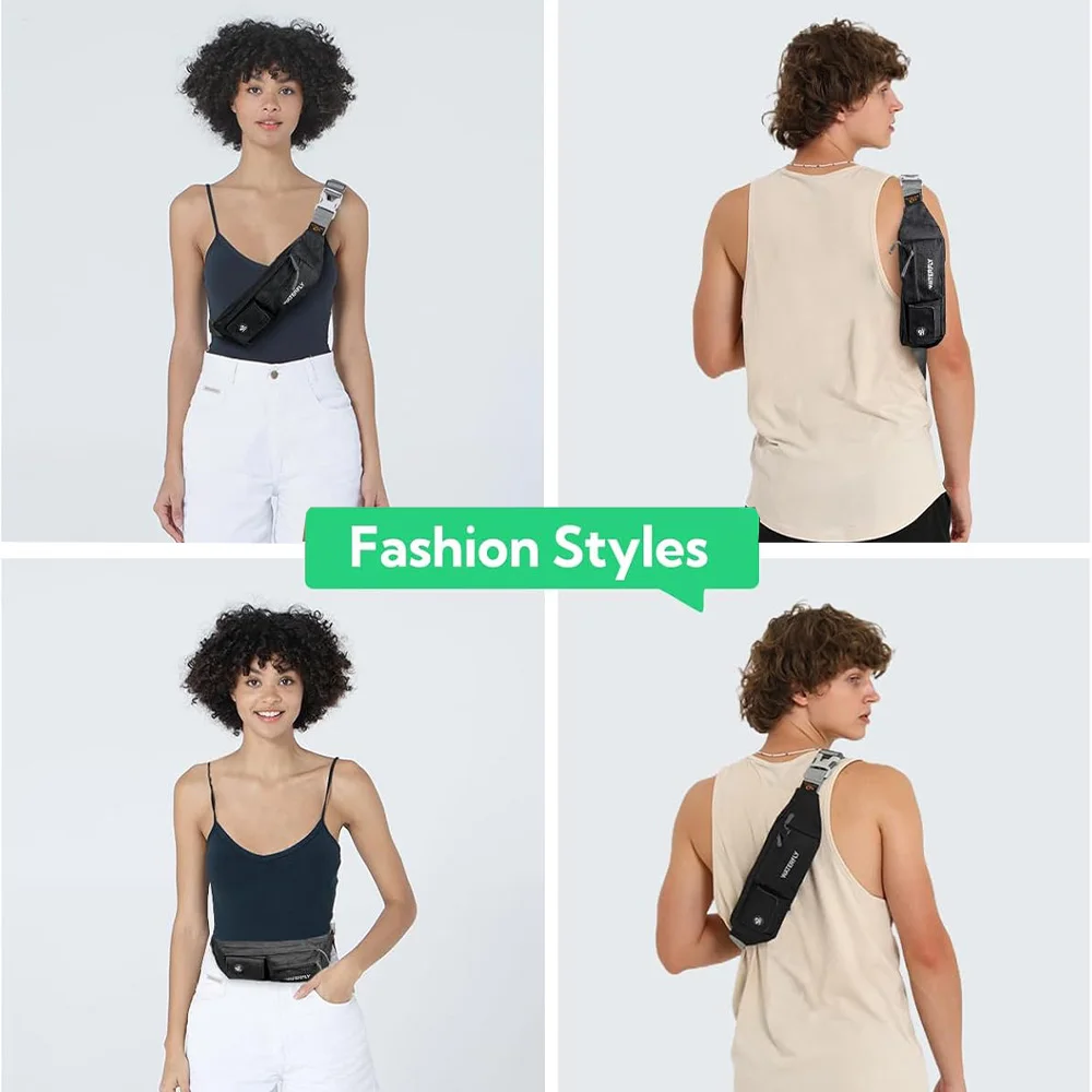 Поясная сумка waterfly для женщин и мужчин - Фотография_4