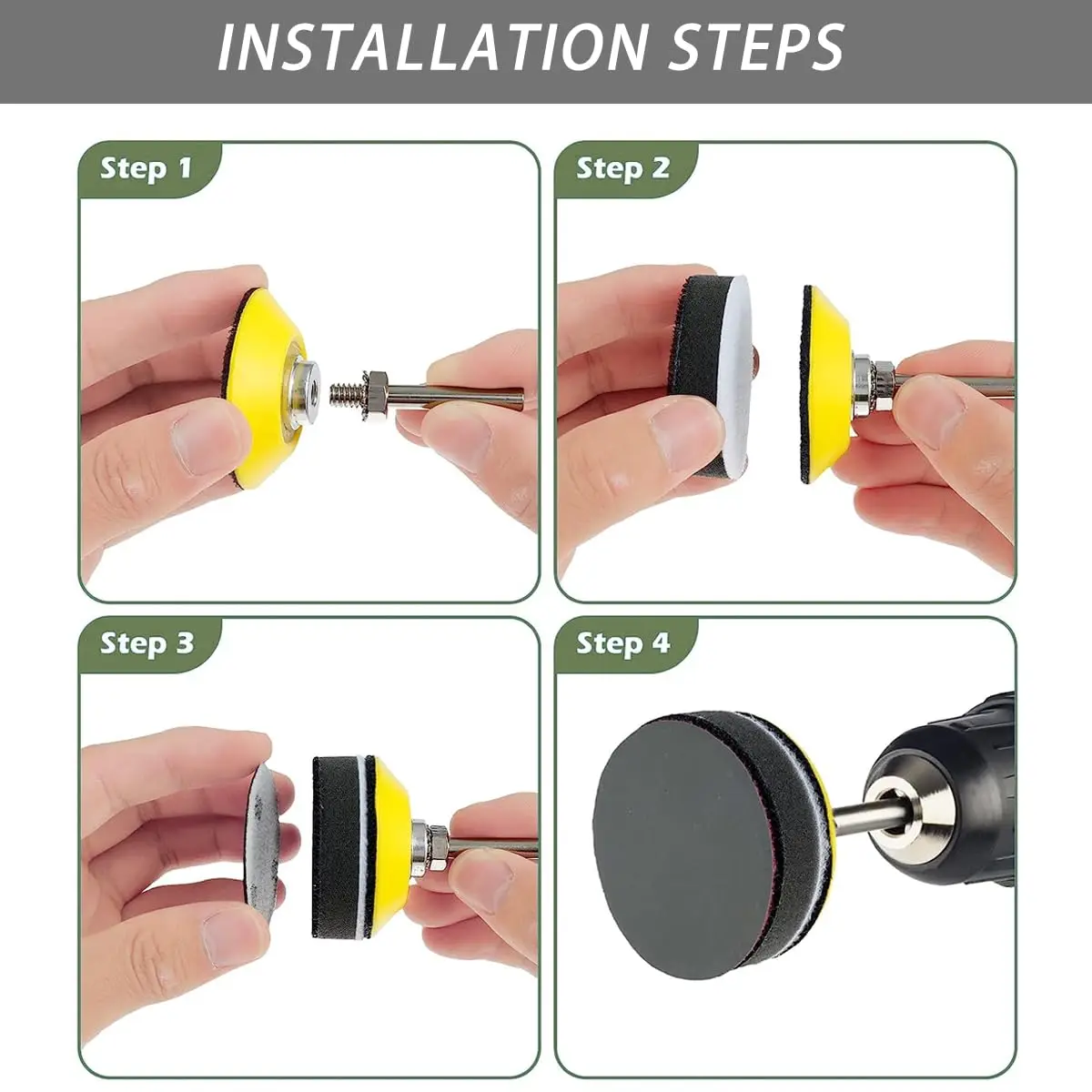2-дюймовые шлифовальные диски с крючком и петлей - Фотография_5