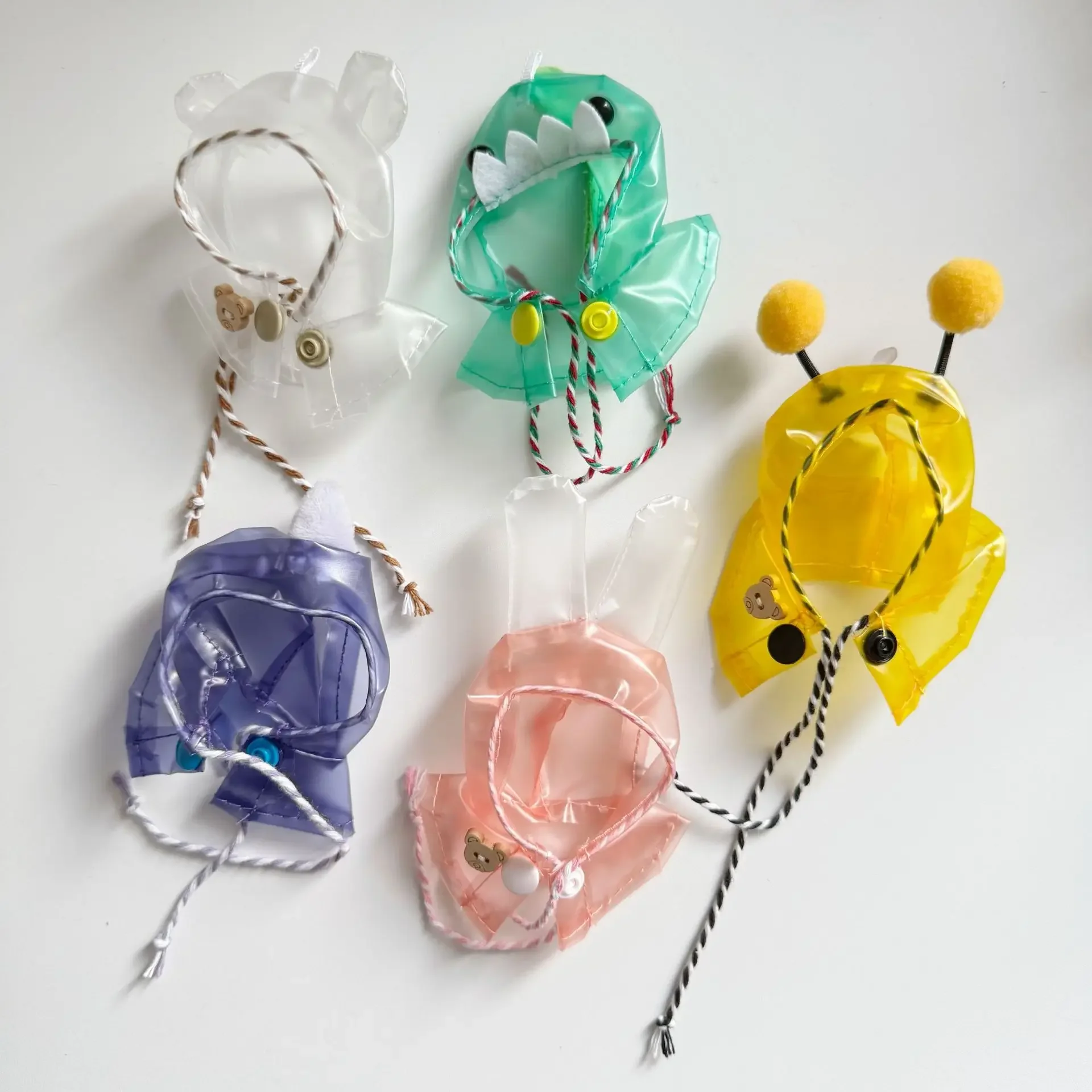 Мини-дождевик для 10 см labubu v4 - Фотография_6