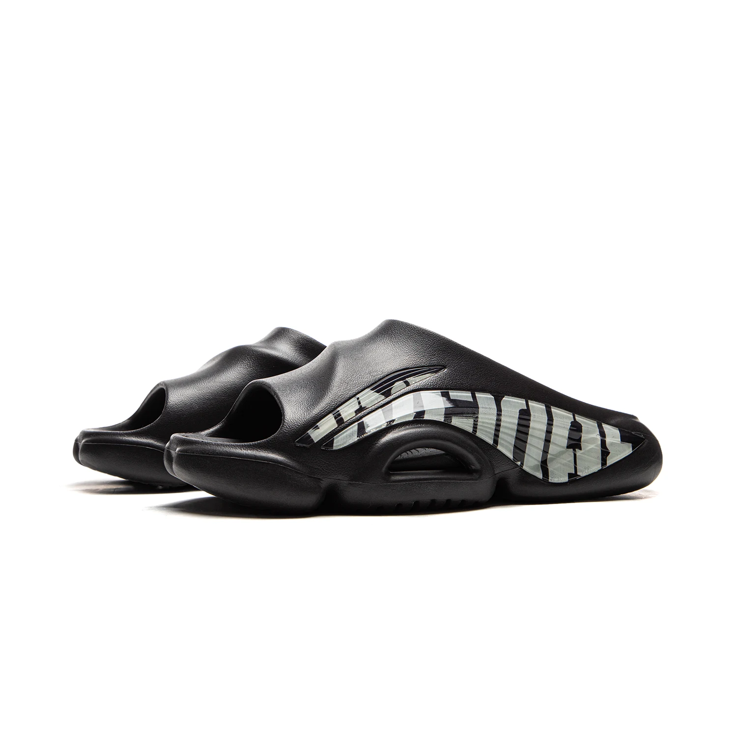 Мужские уличные тапочки li-ning badfive slide og - Фотография_4
