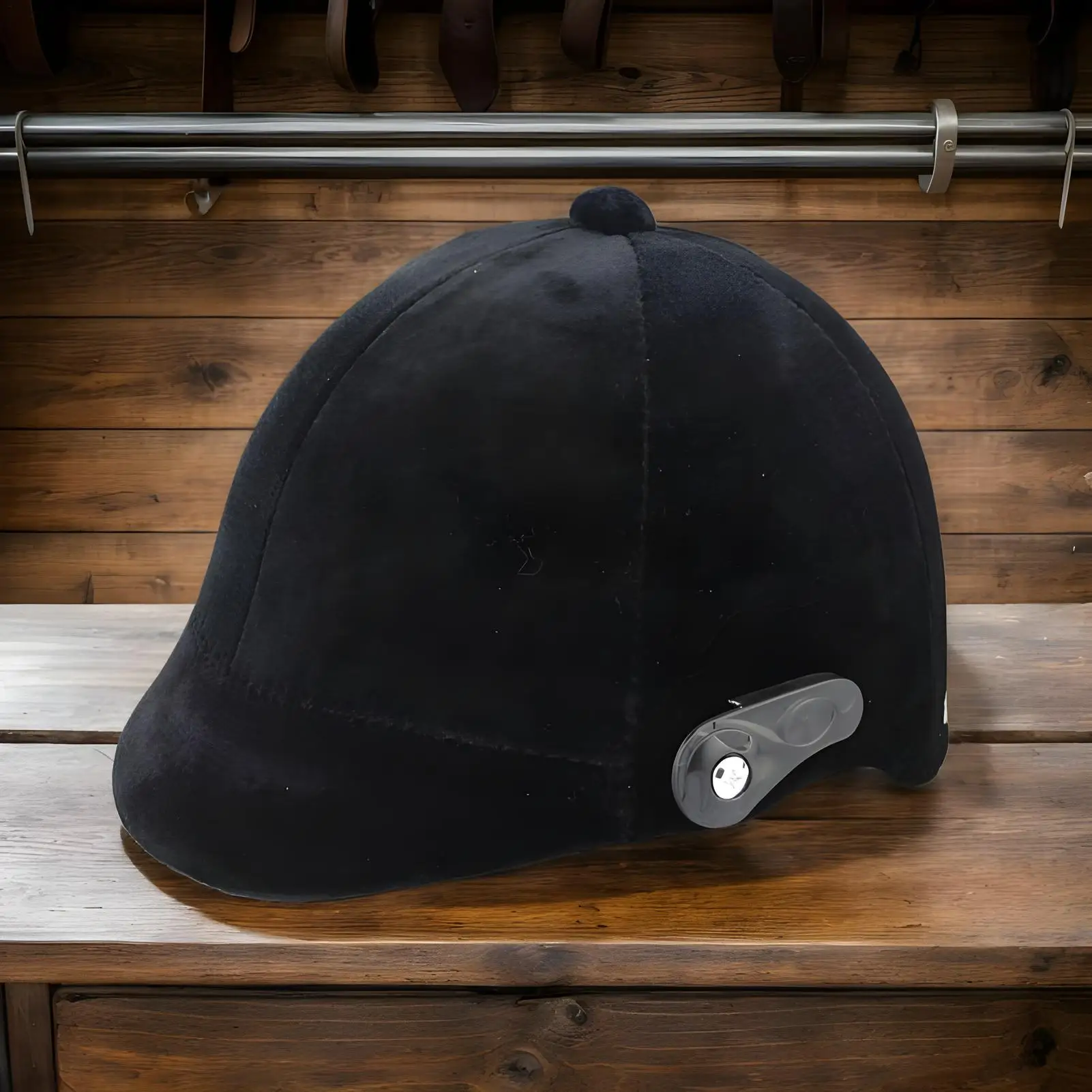 Шлем для верховой езды с подковой спиной - Фотография_3