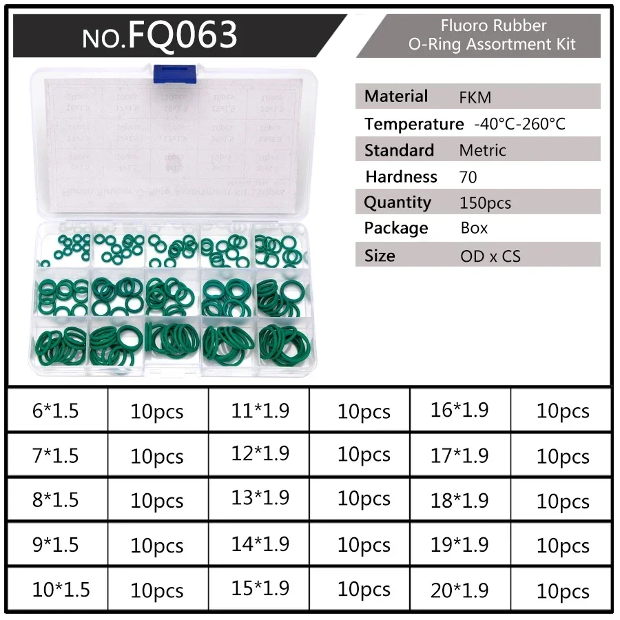 Уплотнительные кольца из фторкаучука fkm cs 1 - Фотография_6