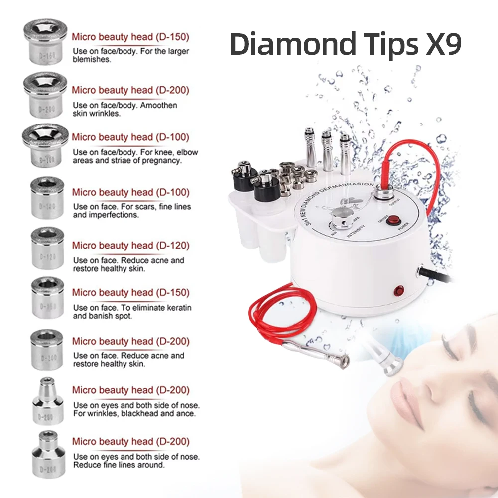 Косметический аппарат для микродермабразии 3 in1diamond - Фотография_3