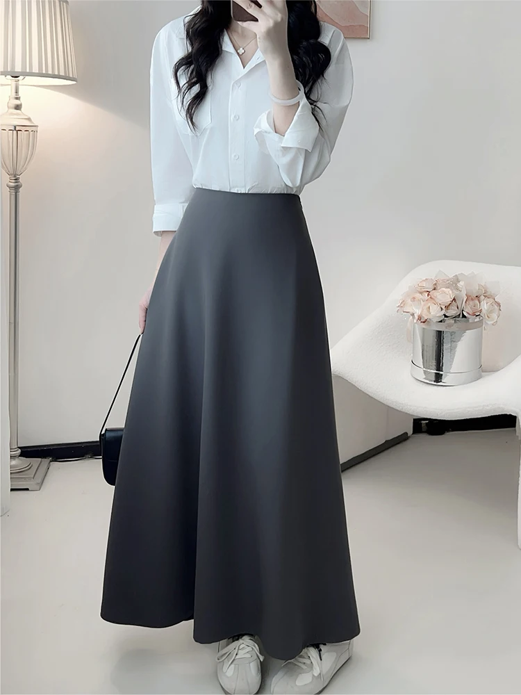 Tiyihailey длинные макси-трапеции с высокой талией - Фотография_5