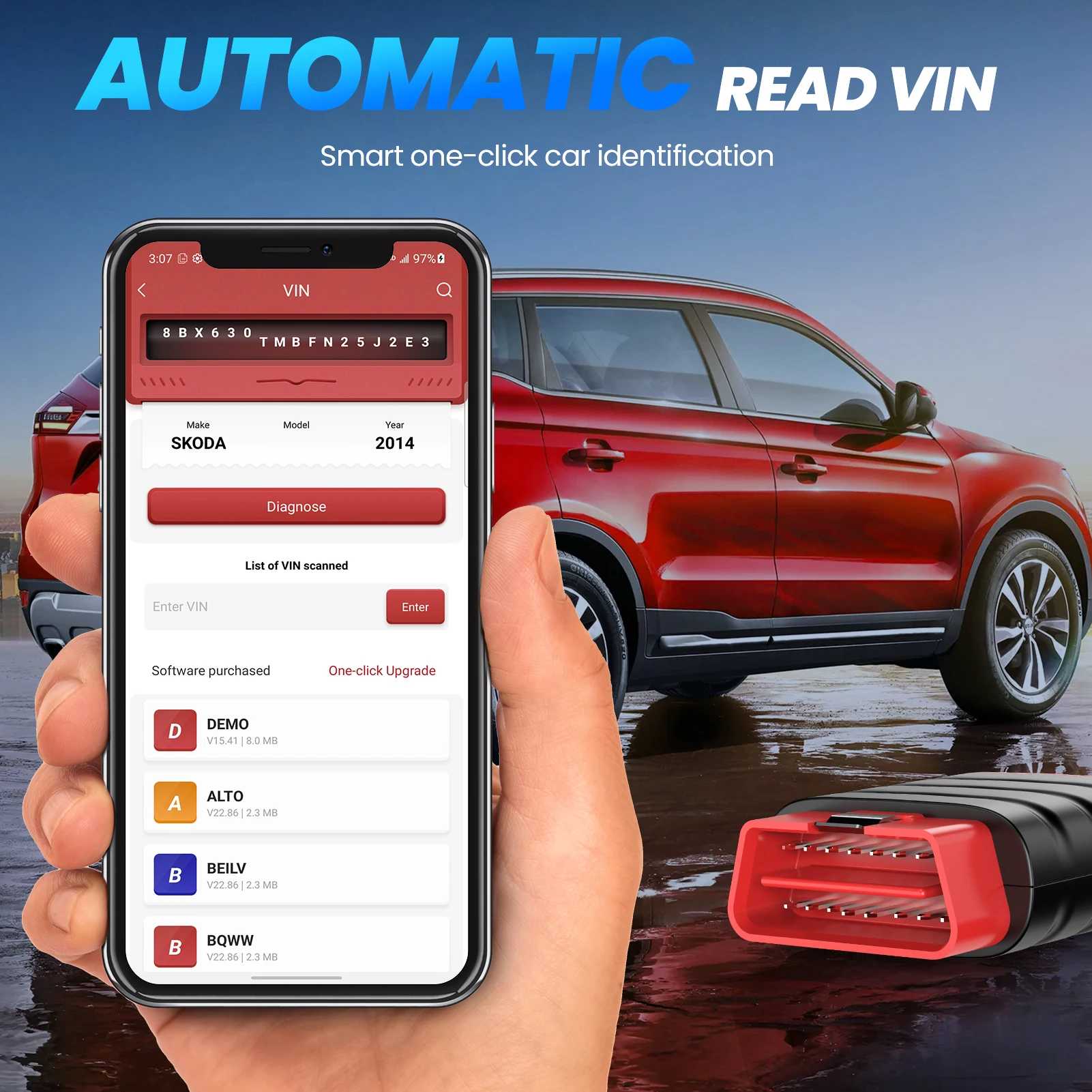 Thinkcar thinkdiag mini obd obd2 - Фотография_5