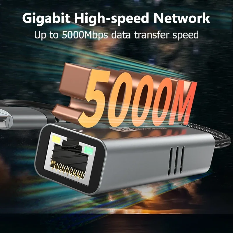 Ethernet-адаптер usb 3.2 type c 5 гбит/с - Фотография_2