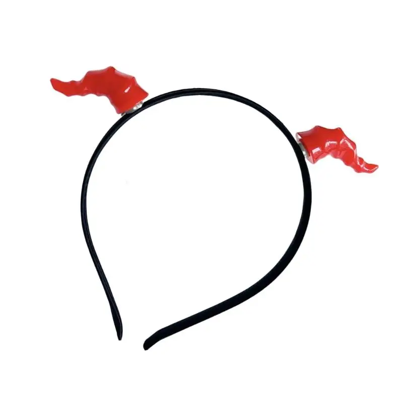 39bd cosplay devil horn hairband - Фотография_5