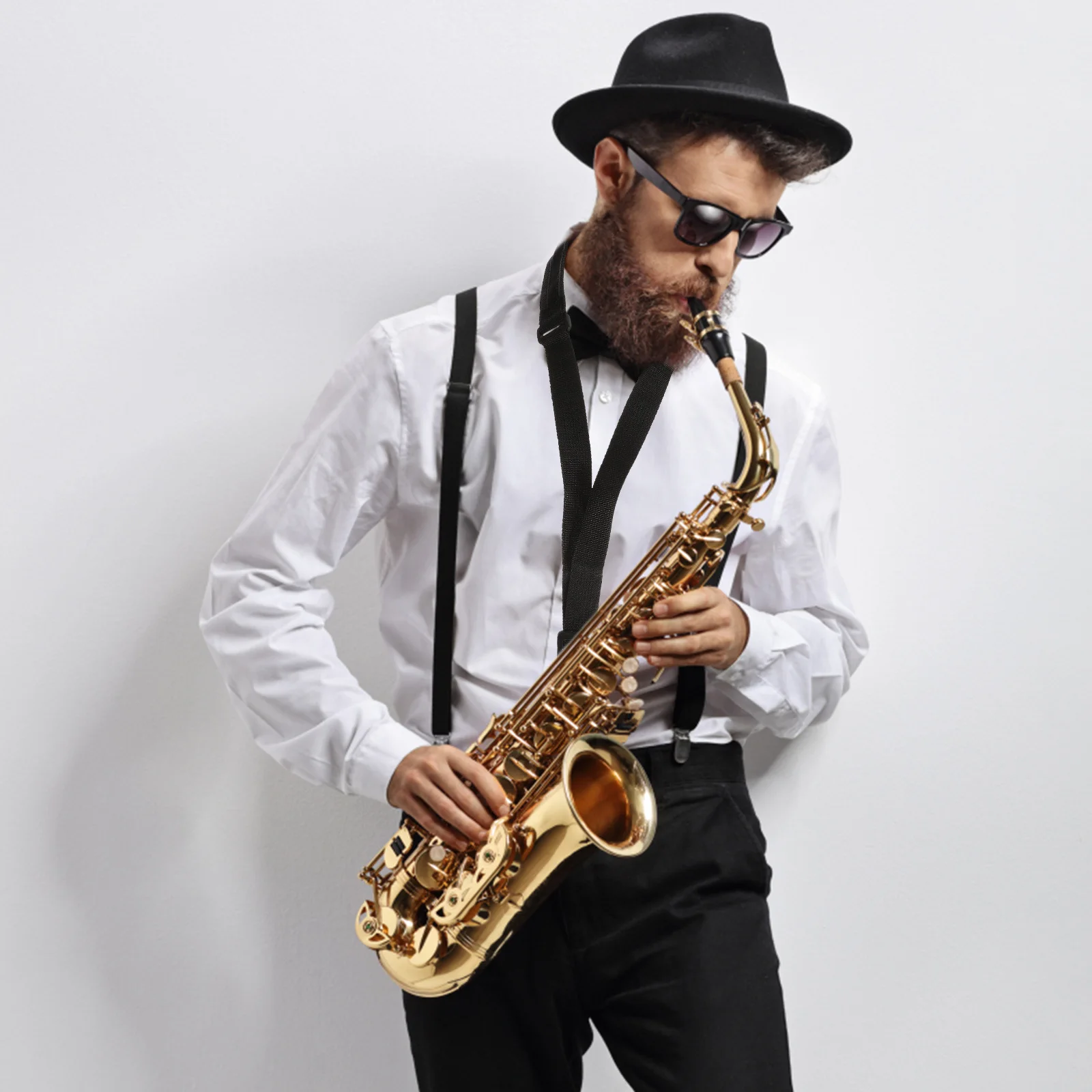 Нейлоновый шейный ремешок для саксофона - Фотография_3