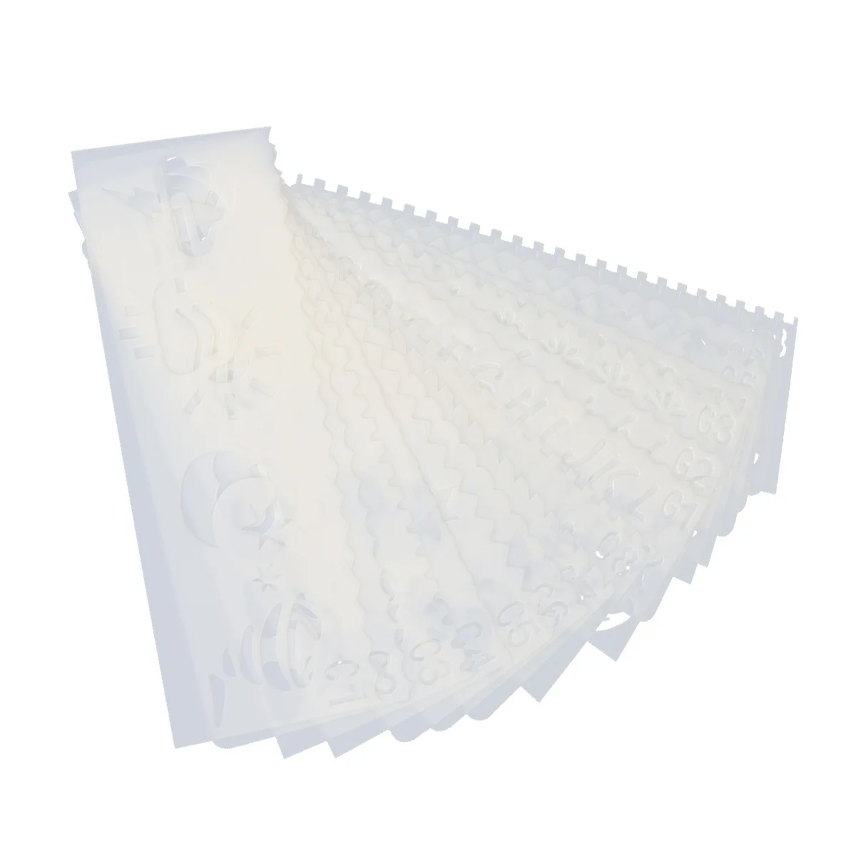 Пластиковые полые трафареты для - Фотография_4