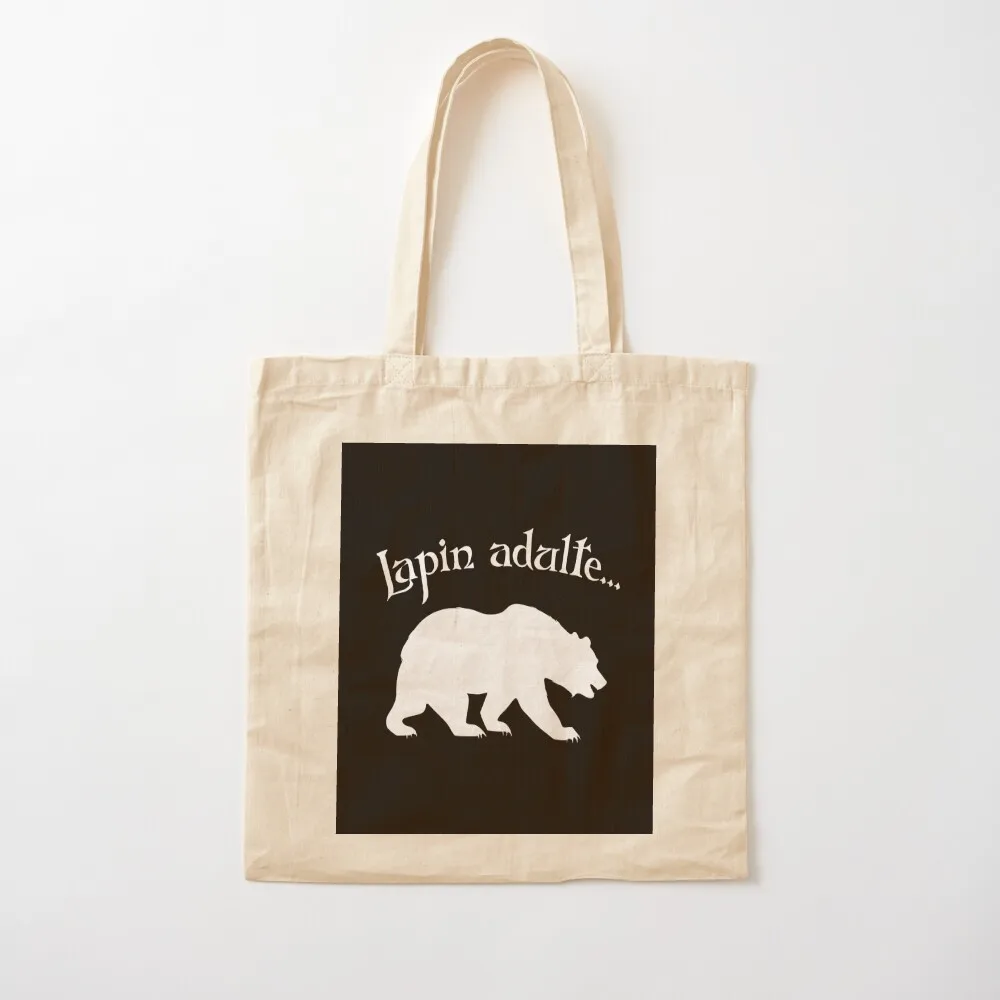 Adult rabbit - kaamelott tote bag - Фотография_2
