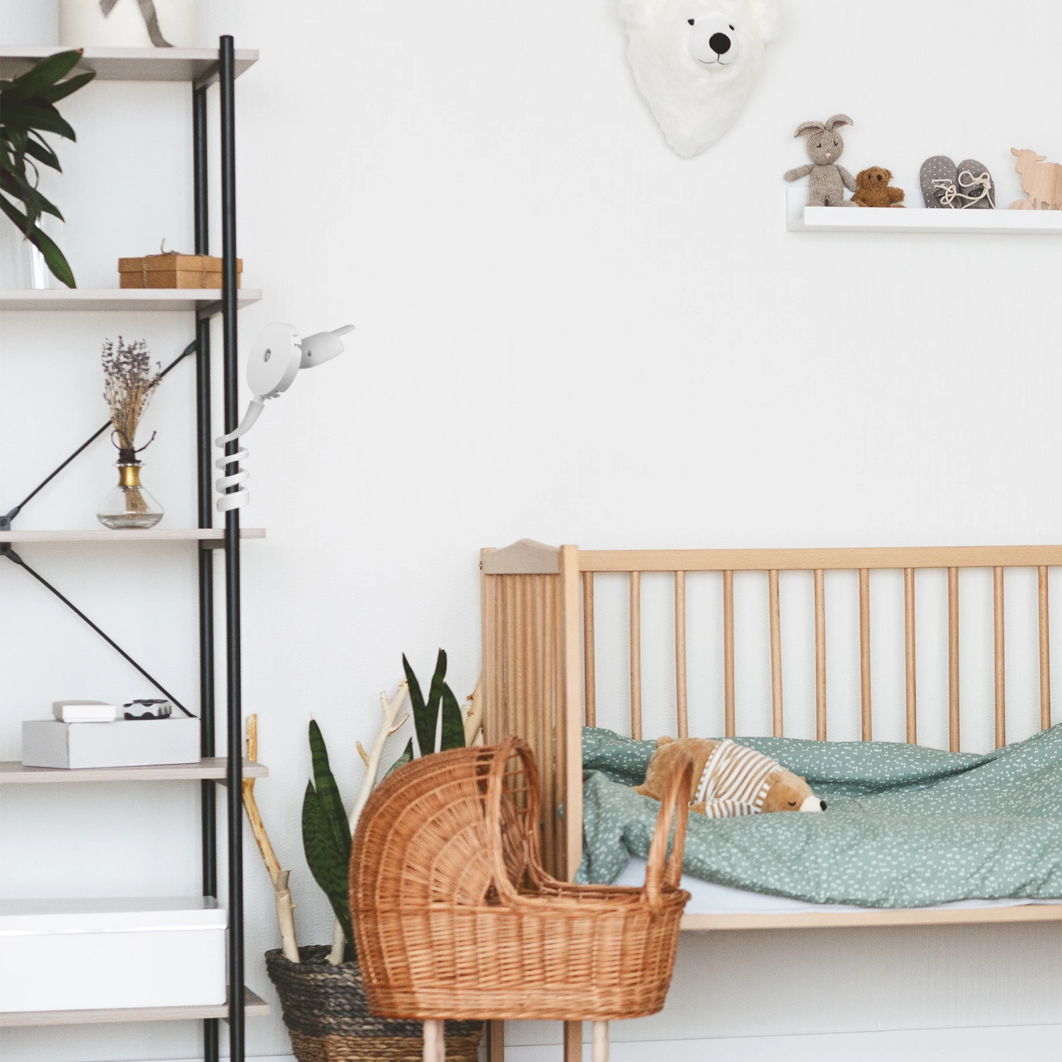 Гибкий поворотный кронштейн для детской камеры philips avent - Фотография_5
