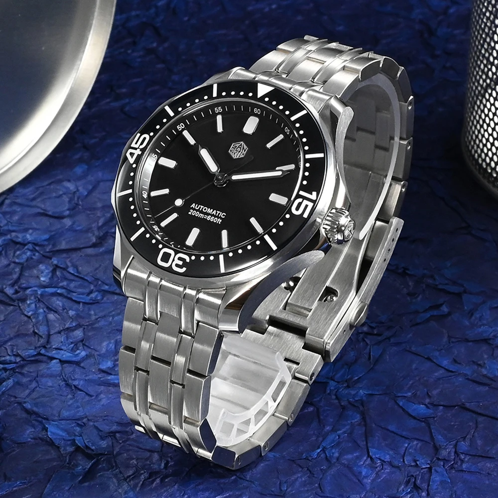 Мужские роскошные часы san martin для дайвинга 41 - Фотография_3