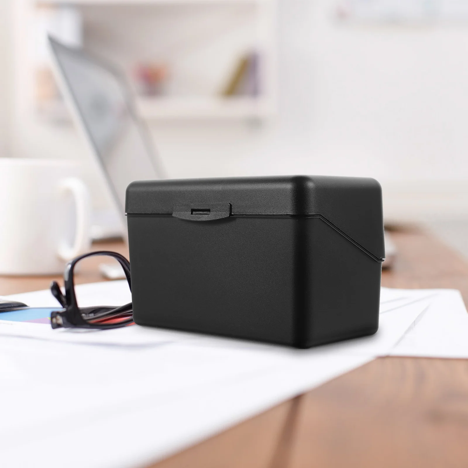 Коробка для визитных карточек настольный - Фотография_6