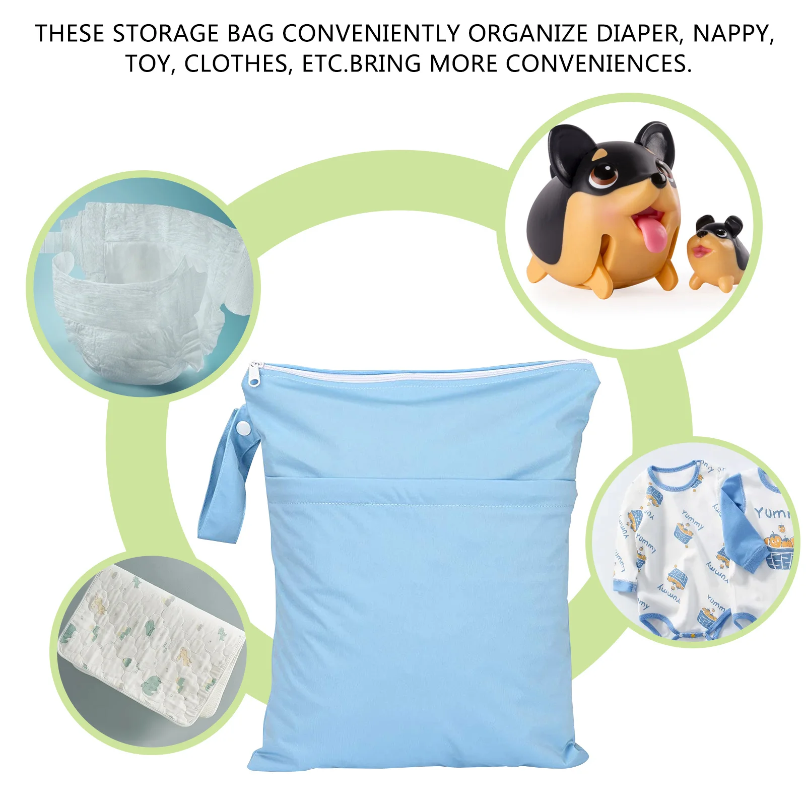 Портативная дорожная сумка для влажной и сухой уборки - Фотография_3