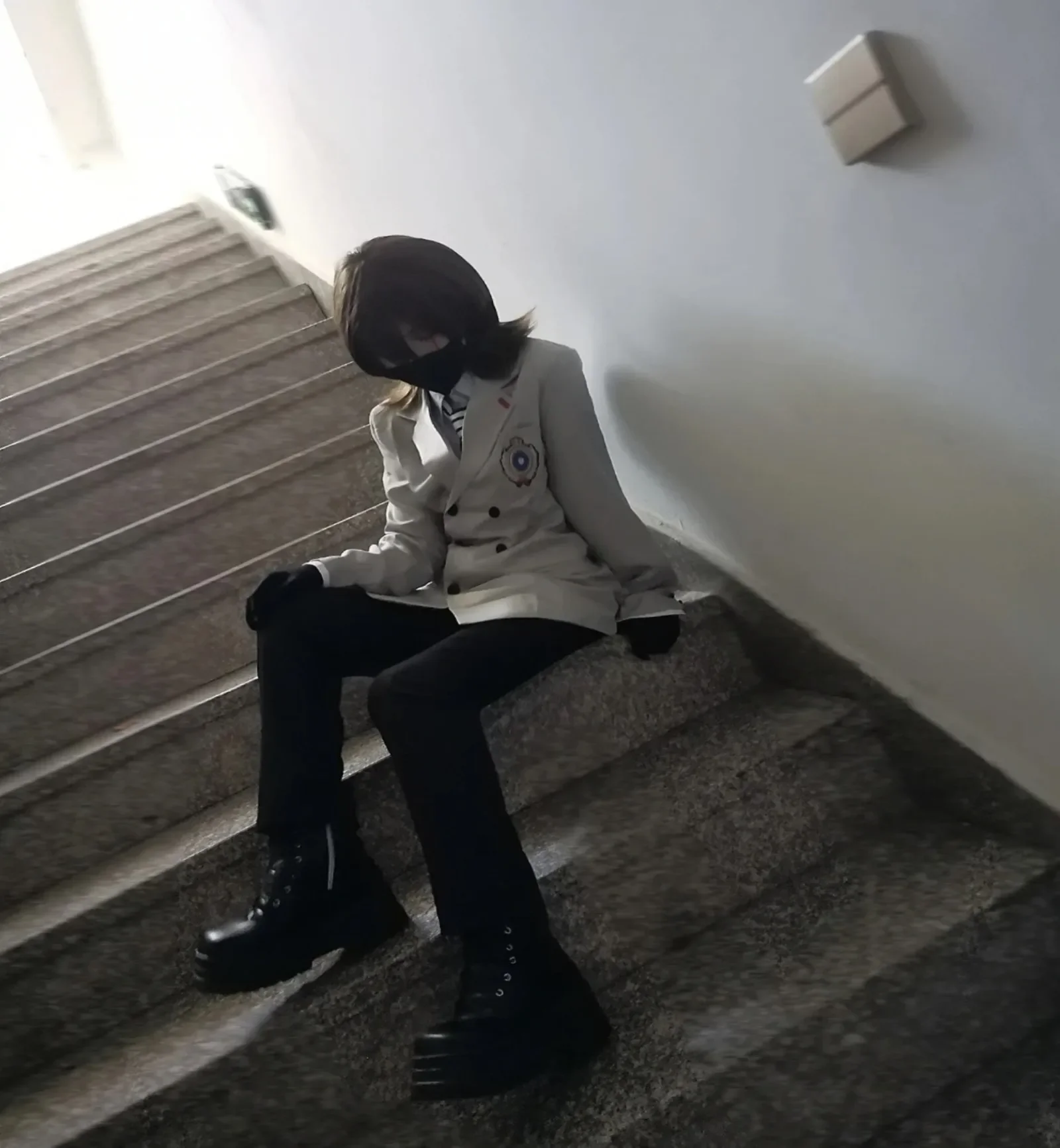 Аниме игра goro akechi косплей - Фотография_4
