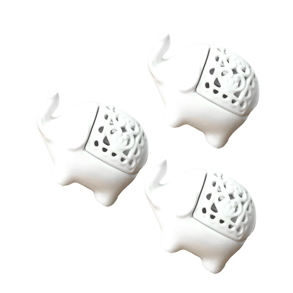 Подсвечник в форме слона керамический - Фотография_6