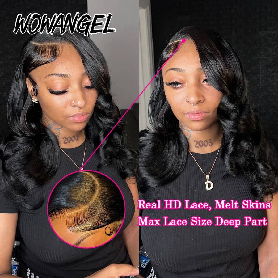 Wow angel 13x6 hd lace front wigs - Фотография_3