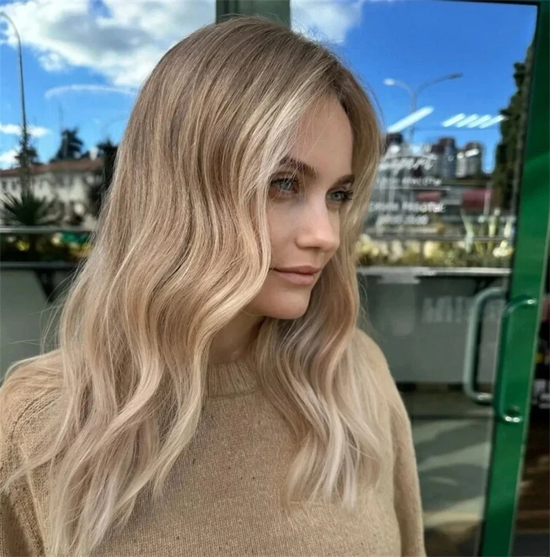 Мода wave bob ombre коричневый - Фотография_3