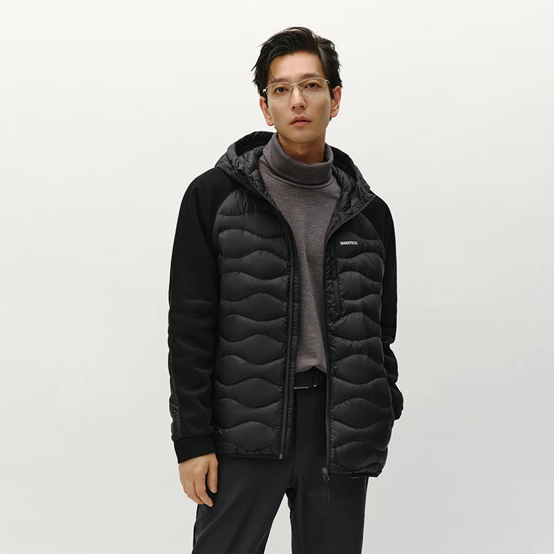 Пуховик semir, мужская легкая верхняя одежда с капюшоном - Фотография_4