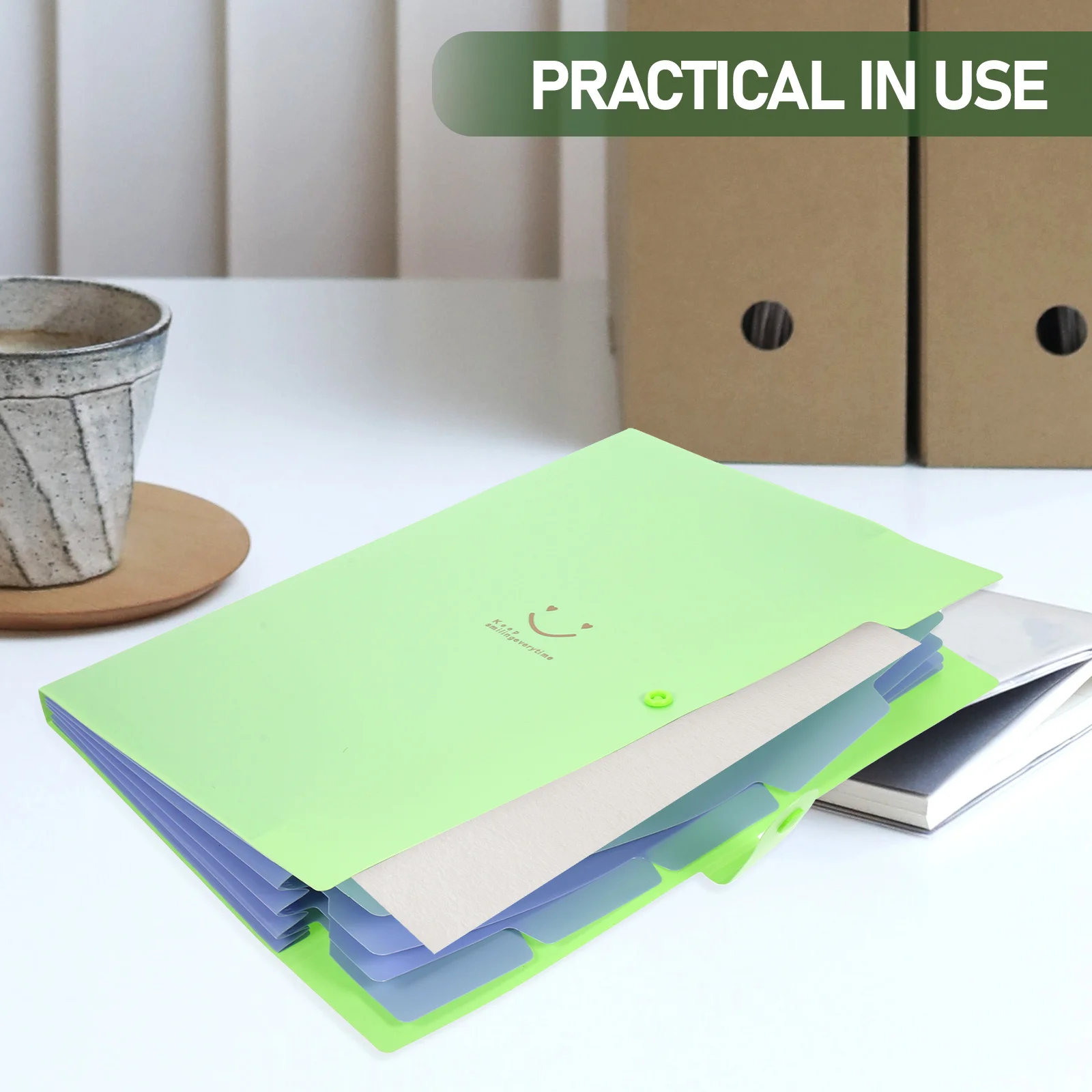 Пластиковая папка с 5 карманами - Фотография_5