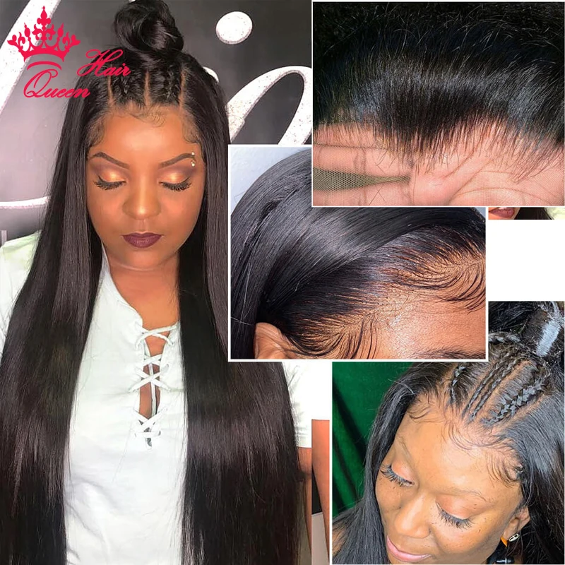 Invisible hd lace wigs virgin human - Фотография_3